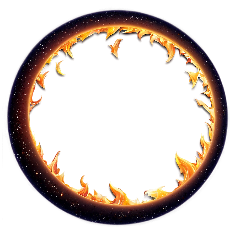 Eternal Fire Circle Symbol Png Stv33 PNG