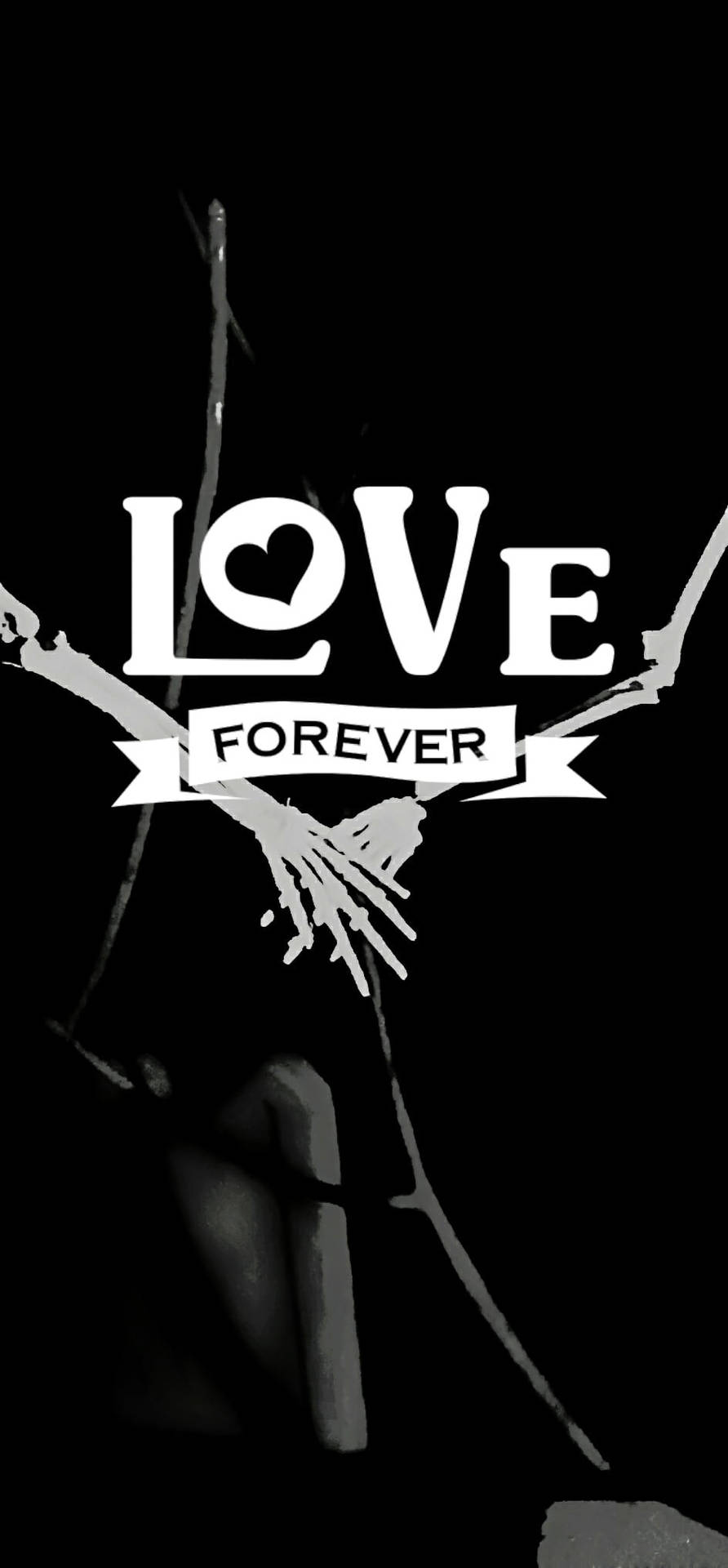 Eternal Love - The Skeleton Embrace Wallpaper