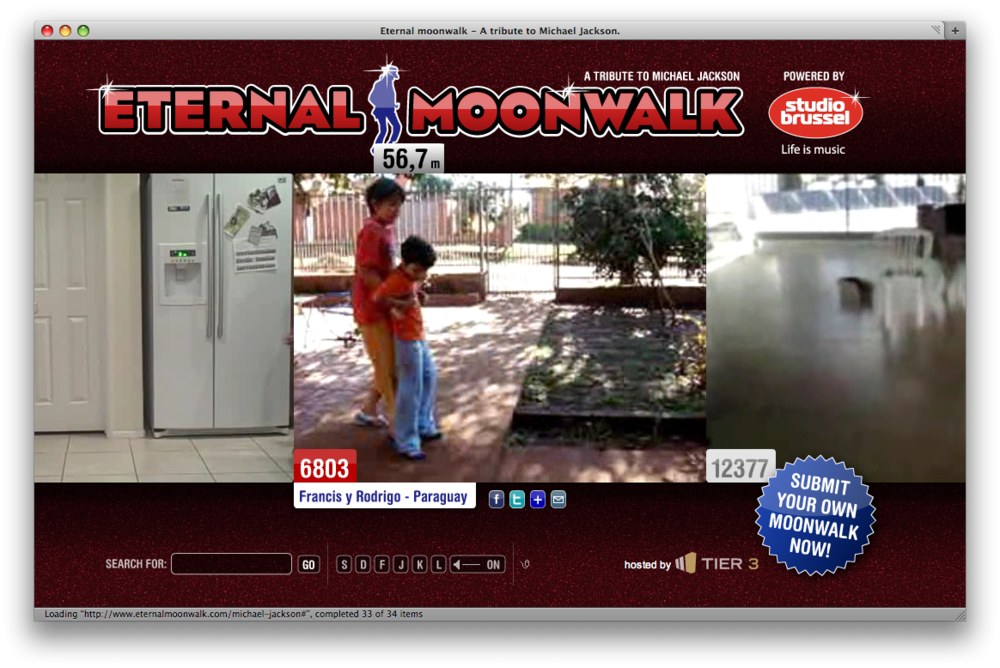 Eternal Moonwalk Tribute Screenshot PNG