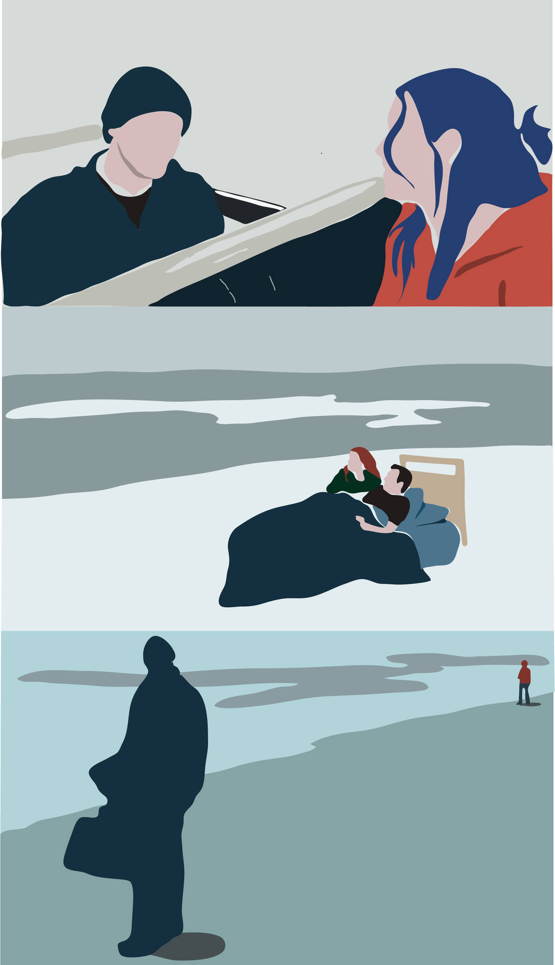 Eternal Sunshine Of The Spotless Mind Vector Art Background