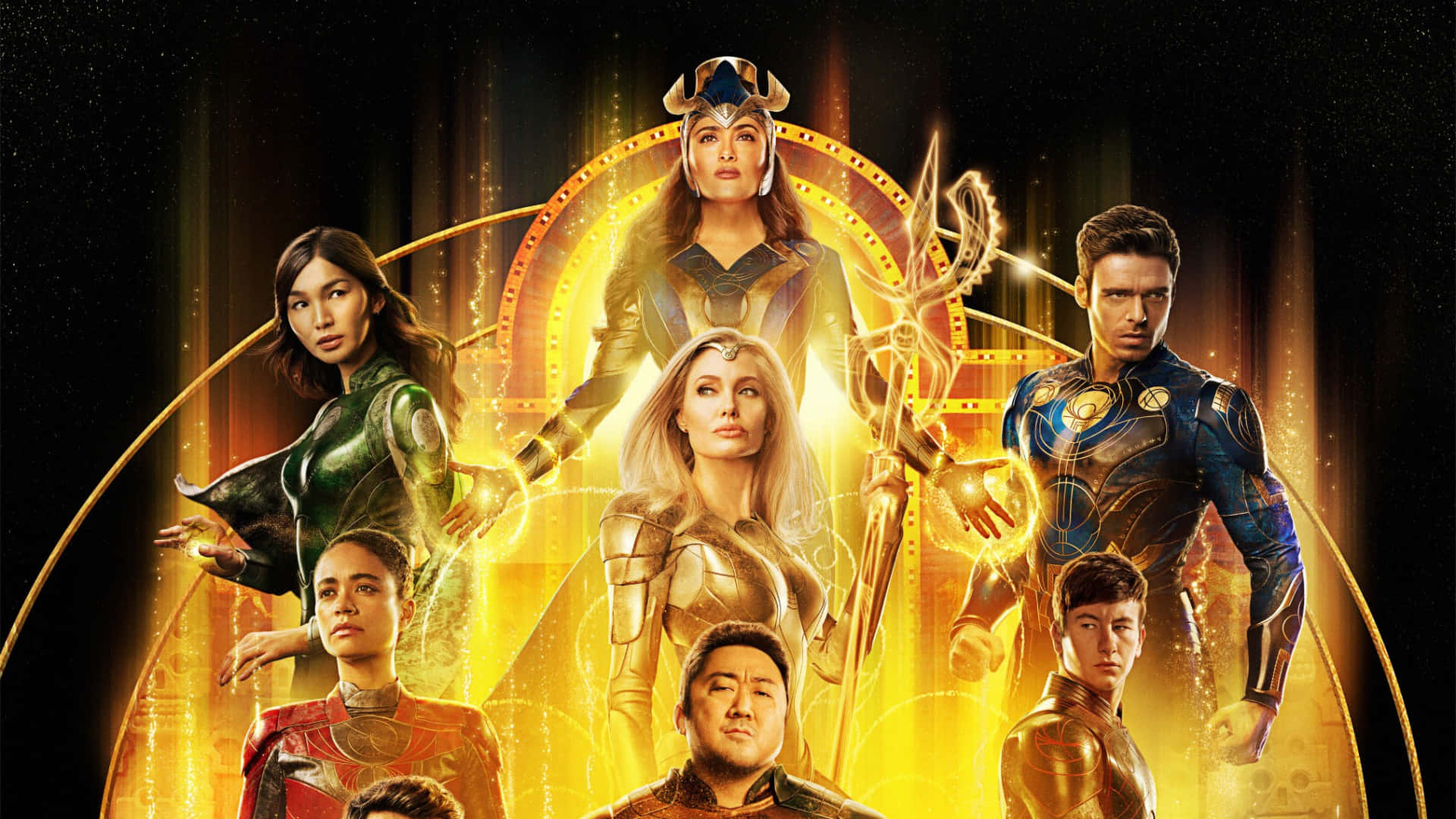 Marvel Eternals Movie Poster - Get Ready For The Superhero Adventure Of A Lifetime Wallpaper