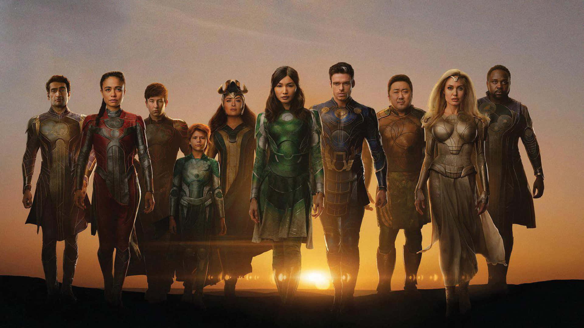 Elnuevo Éxito De Marvel, Eternals, Llegará A Los Cines En 2021. Fondo de pantalla