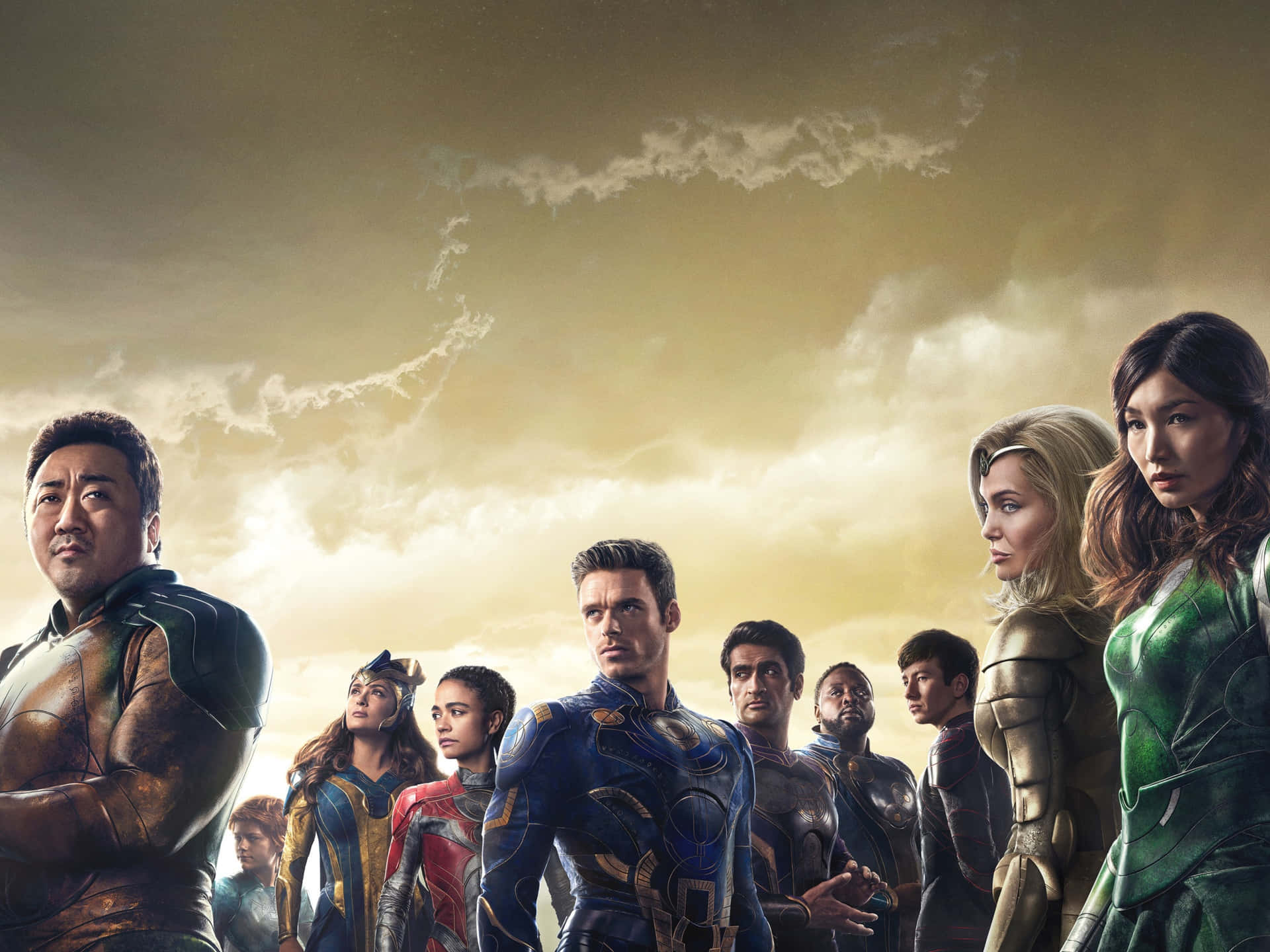 Behold The Cast Of Marvel's Upcoming Movie, Eternals. Wallpaper