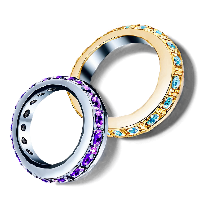 Eternity Circle Rings Png Don85 PNG