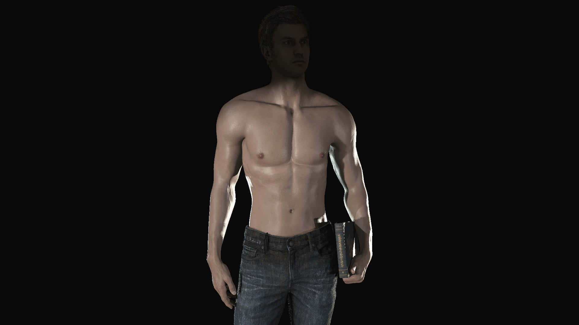 Ethan Winters, The Courageous Protagonist Of Resident Evil Series Wallpaper