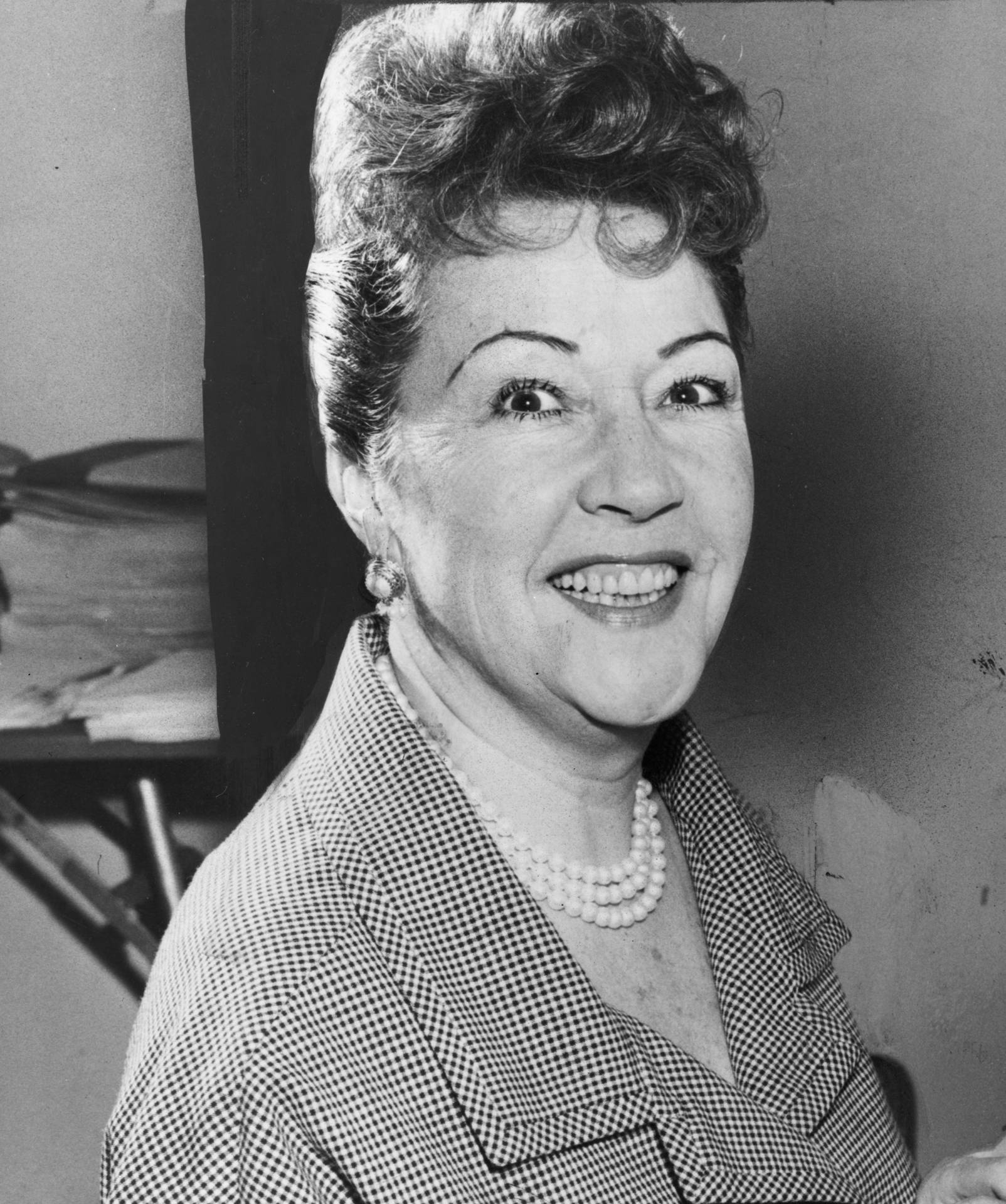 Ethel Merman Actress Wide Smile Wallpaper