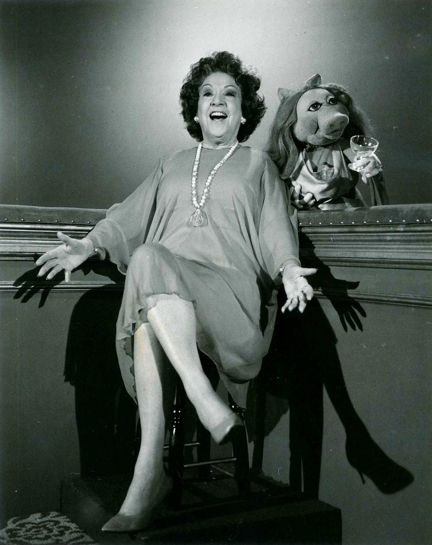 Ethel Merman i The Muppet Show Wallpaper