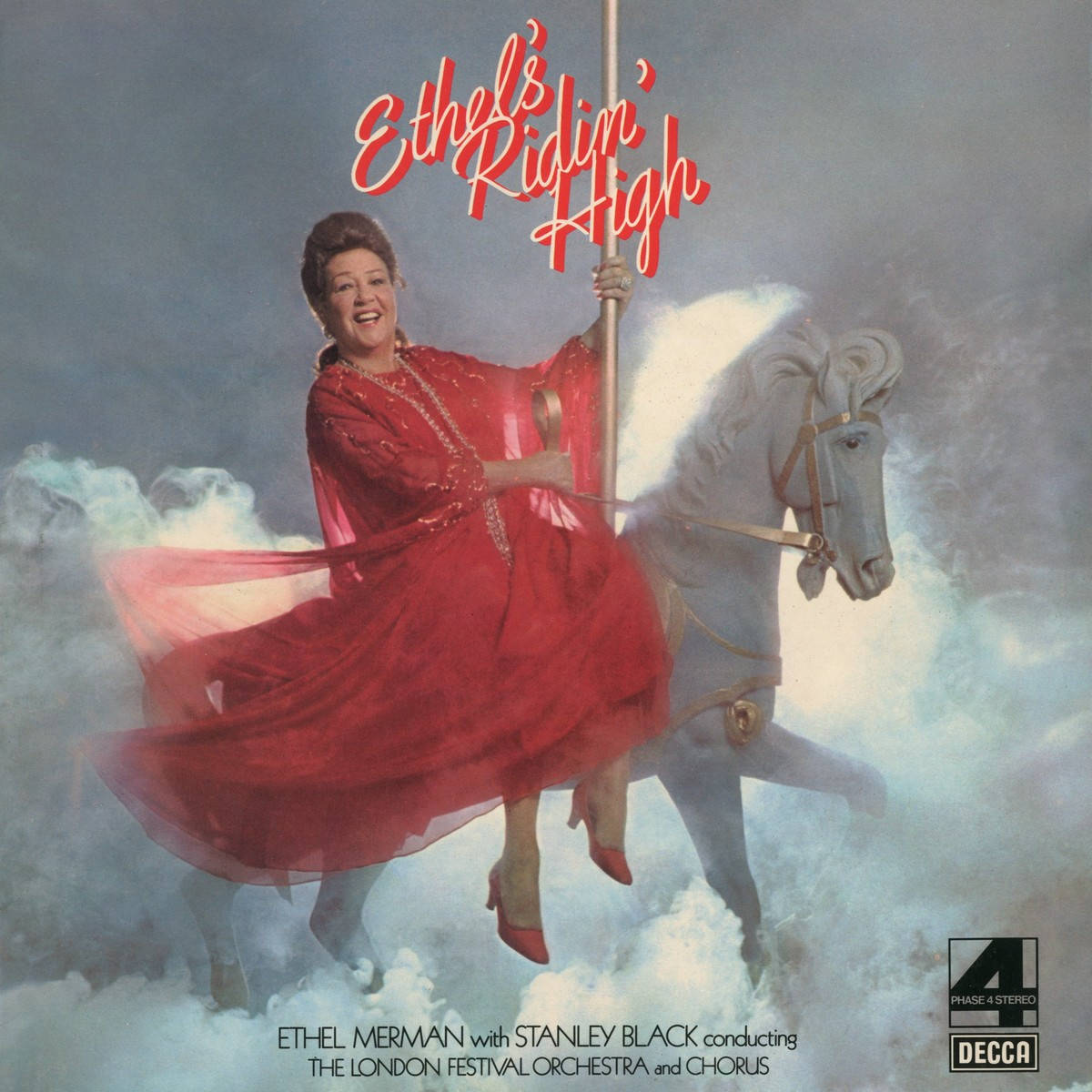 Ethel Merman Ridin' High Musical Poster Wallpaper