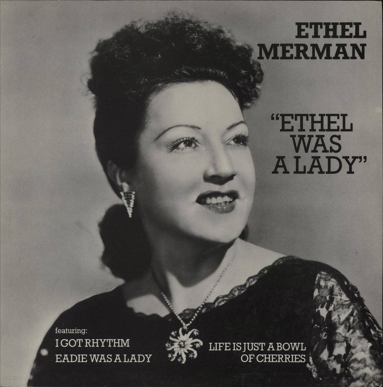 Retratode La Cubierta De La Canción De Ethel Merman Fondo de pantalla