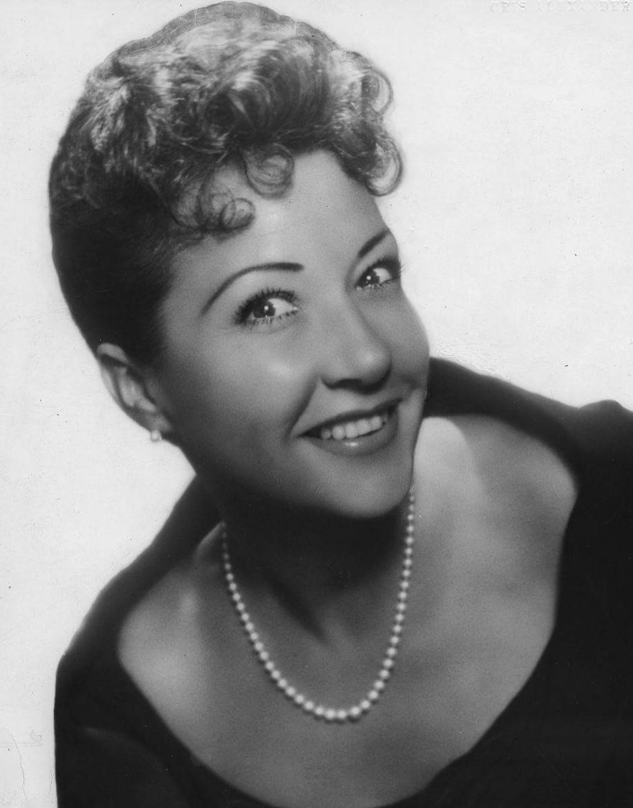 Ethel Merman Stage Singer And Actress Portrait Wallpaper