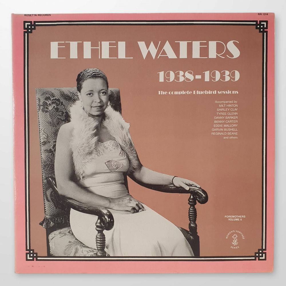 Ethel Waters Blues Singer 1930s Record Wallpaper