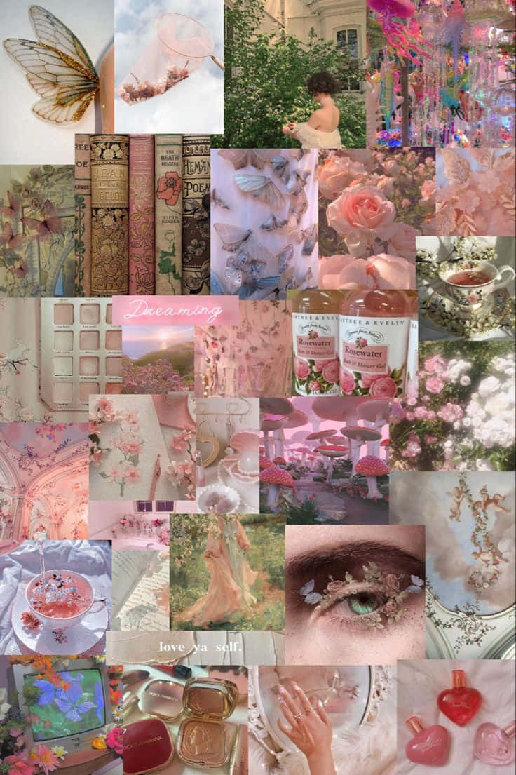 Ethereal Aesthetic Collage.jpg Wallpaper