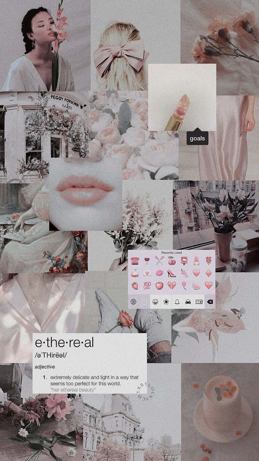 Ethereal Aesthetic Collage.jpg Wallpaper