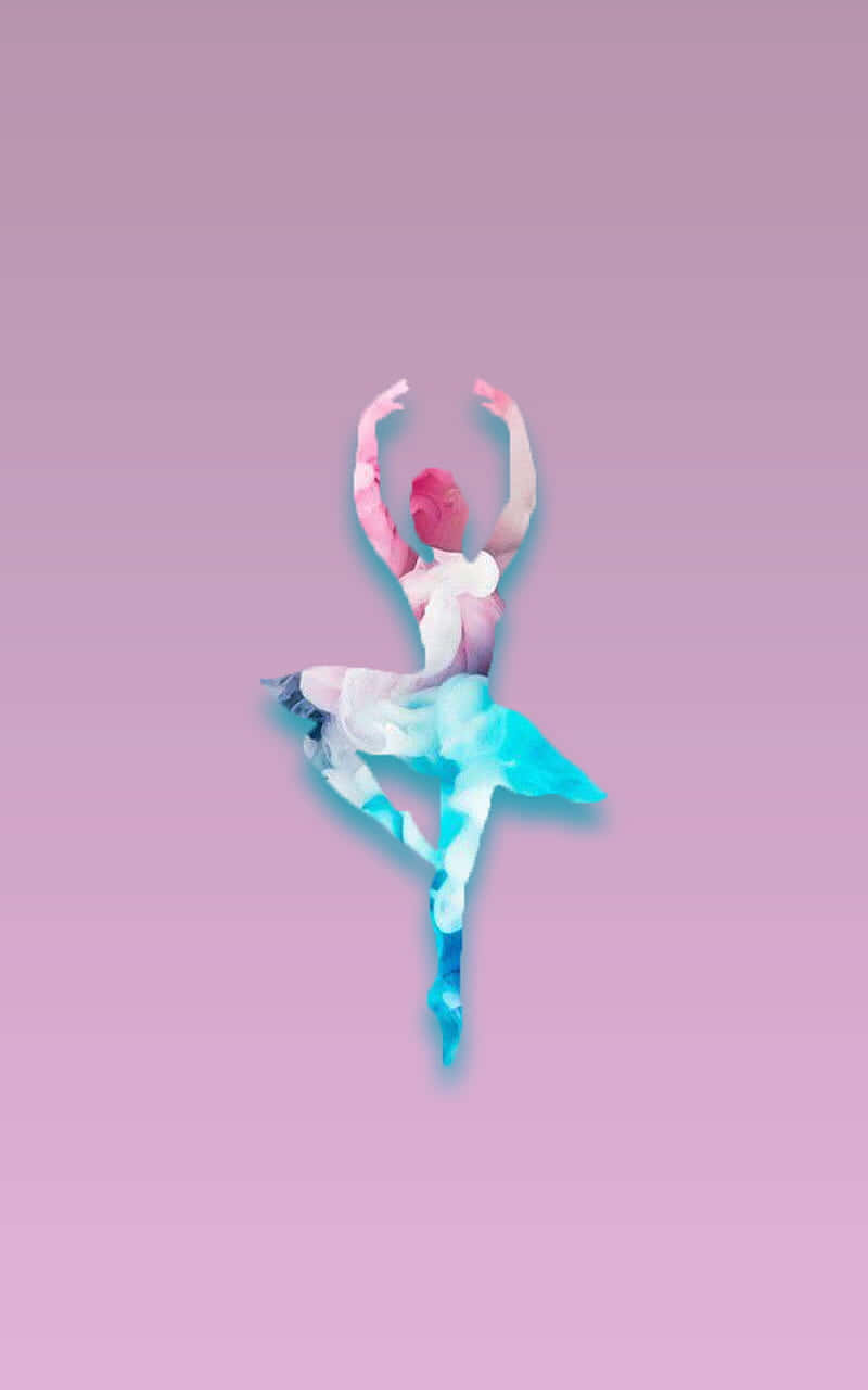 Ethereal_ Ballet_ Dancer_in_ Blue Wallpaper