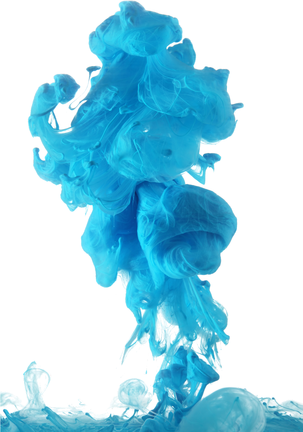 Download Ethereal Blue Smoke Art | Wallpapers.com