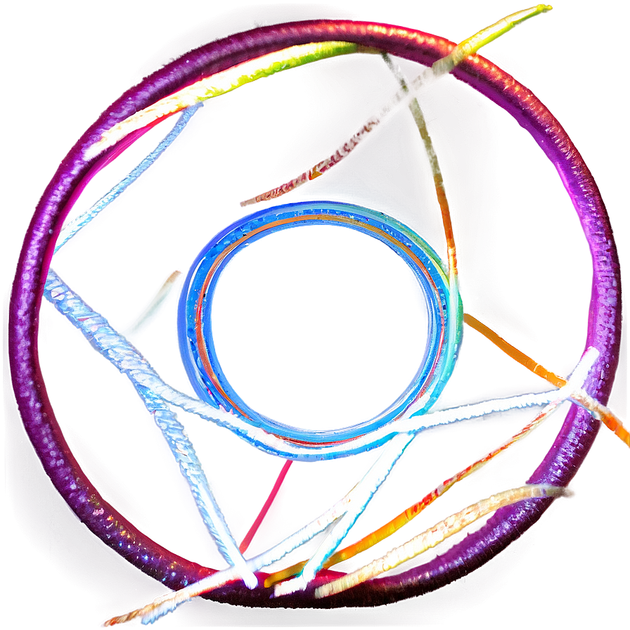 Ethereal Circle Sketch Png 06122024 PNG