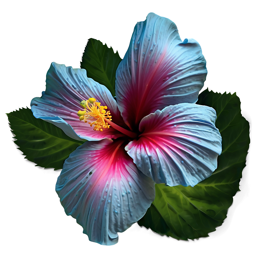 Ethereal Hibiscus Png 06202024 PNG