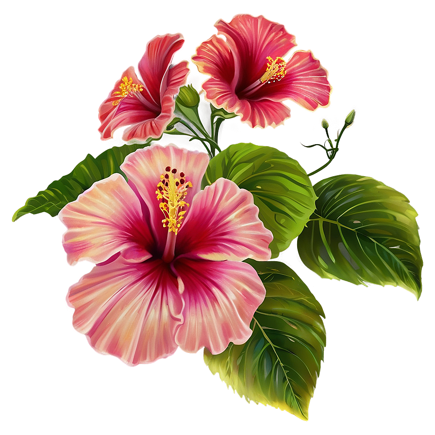 Ethereal Hibiscus Png Ofa PNG