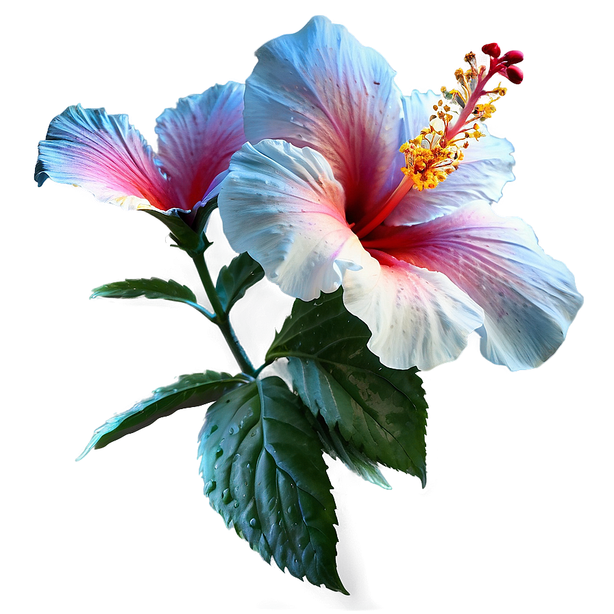 Ethereal Hibiscus Png Vvy PNG