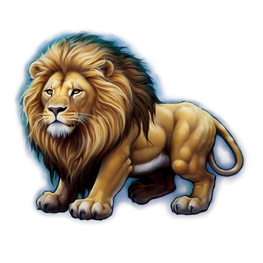 Ethereal Lion Spirit Tattoo Png Vga43 PNG