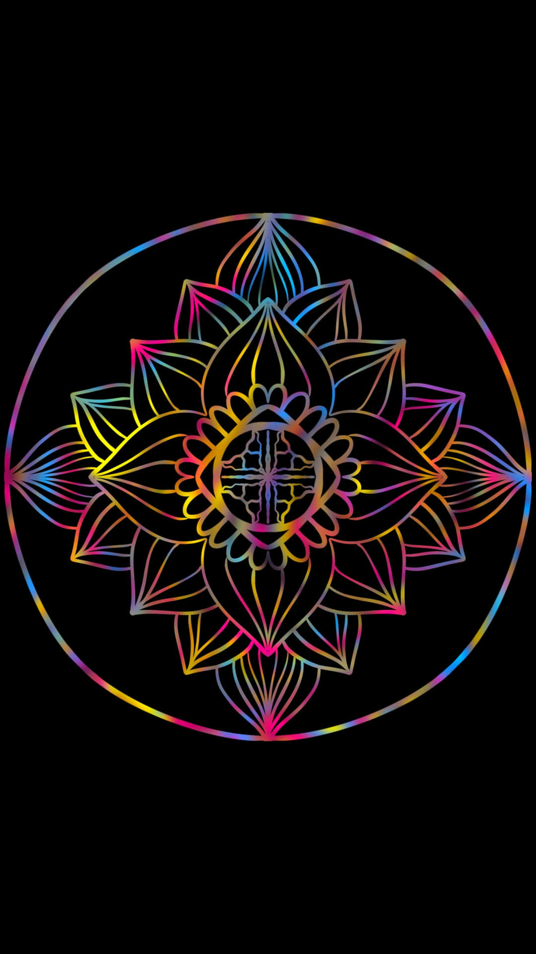 "ethereal Mandala Art Background"