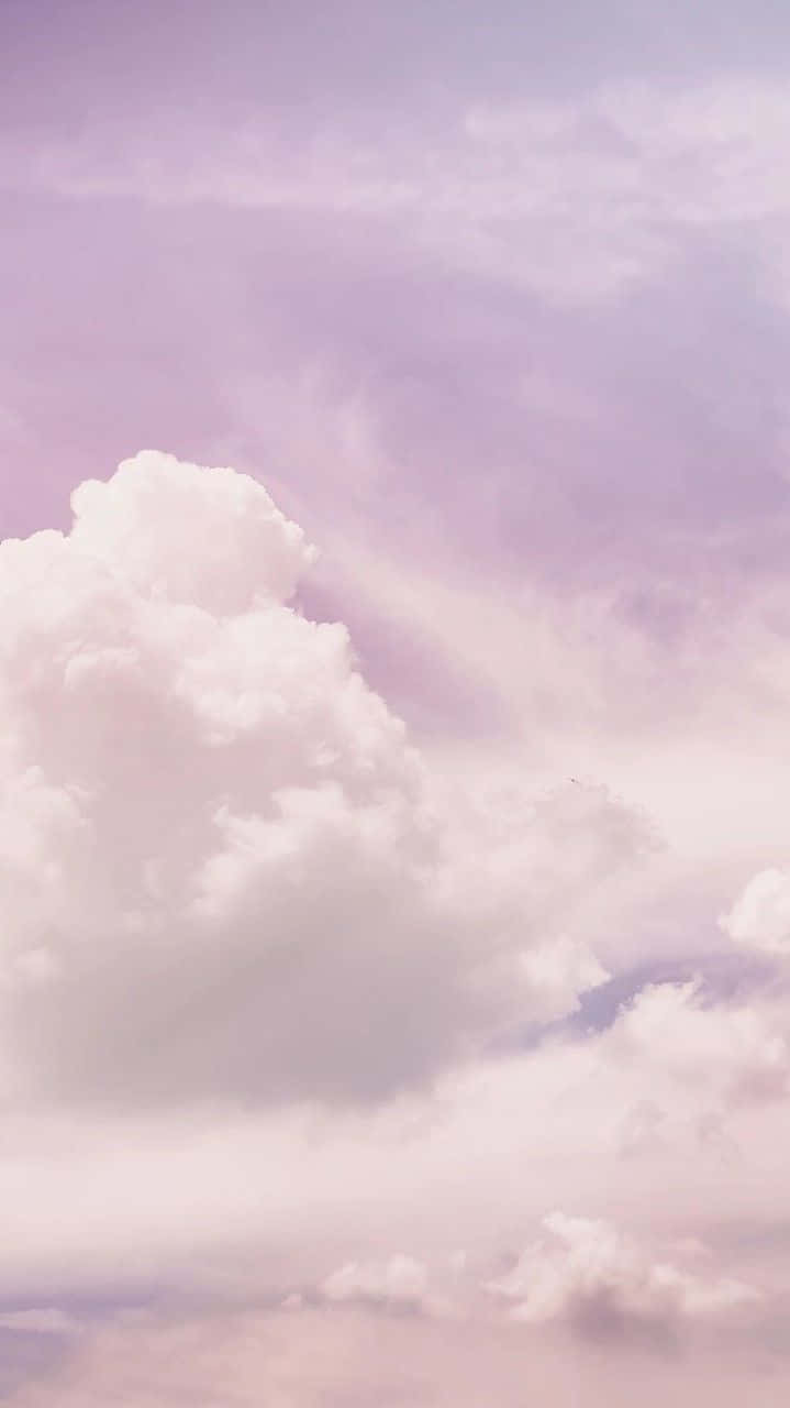 Ethereal_ Purple_ Sky_ Cloudscape Wallpaper