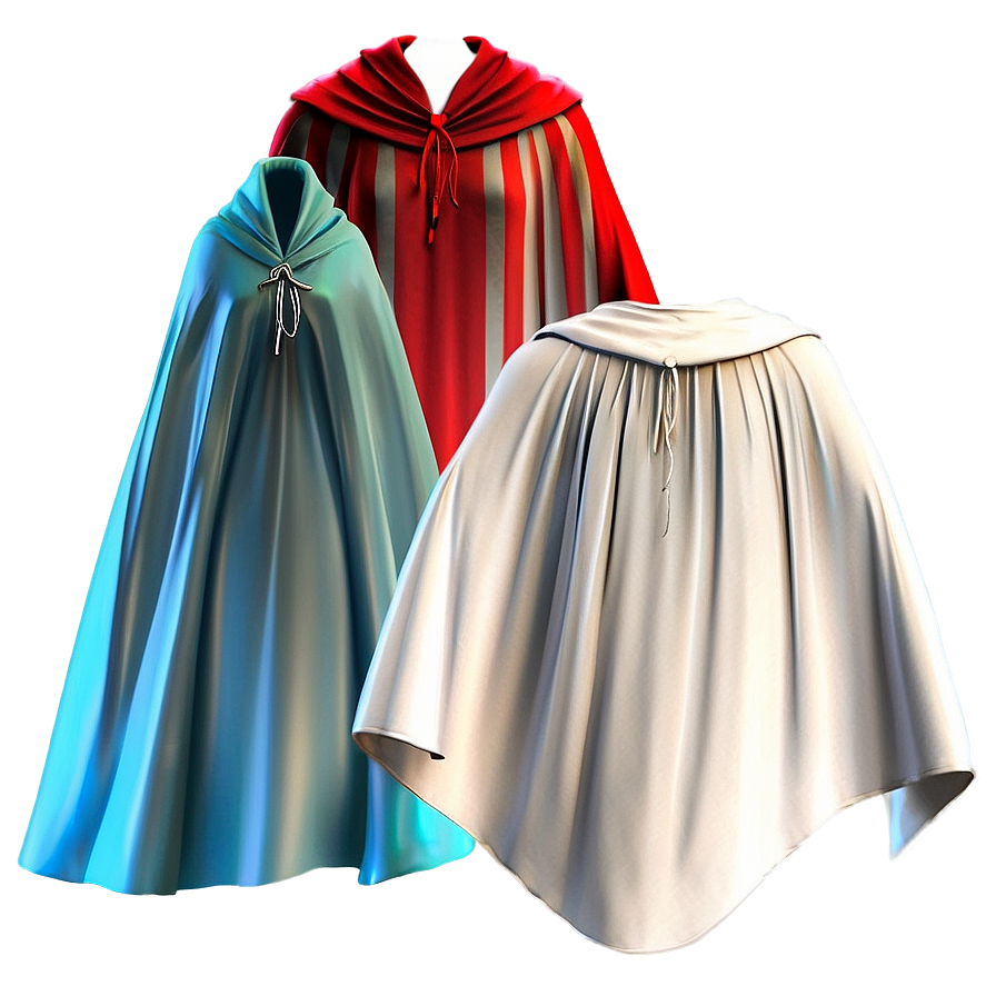 Ethereal Silk Cape Png 06242024 PNG