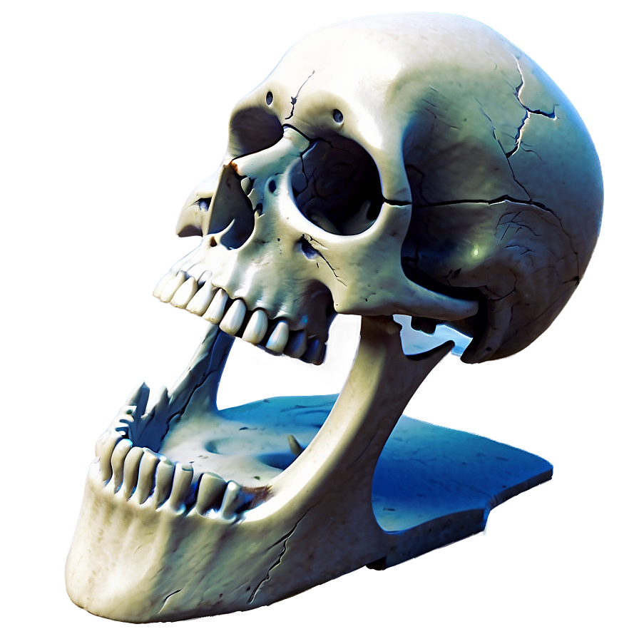 Ethereal Skull Figure Png D PNG