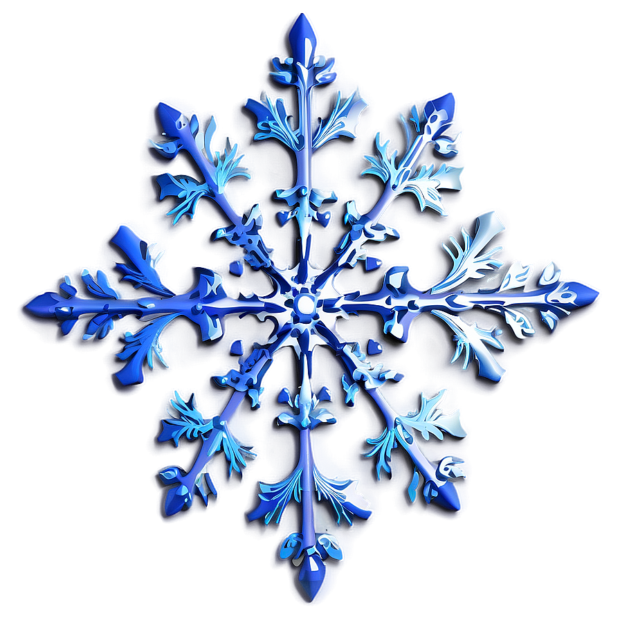 Ethereal Snowflake Motif Png Cdf42 PNG