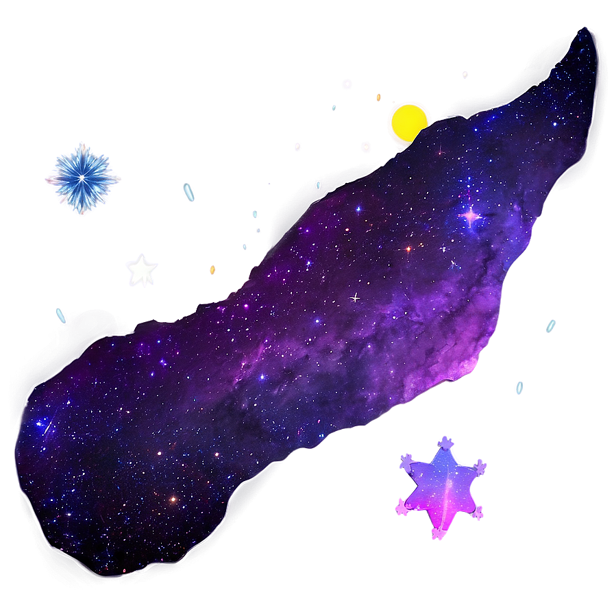 Ethereal Starry Sky Png Wlo PNG