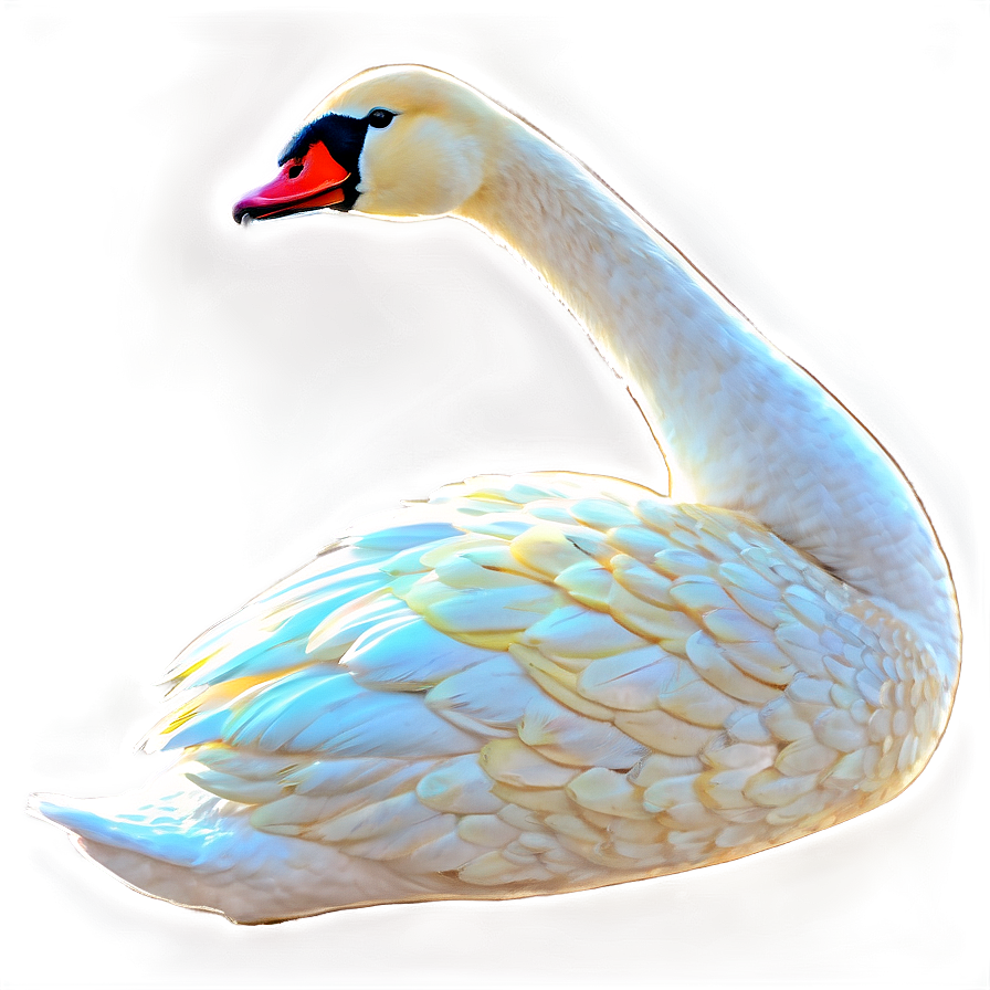 Ethereal Swan Glow Png 10 PNG