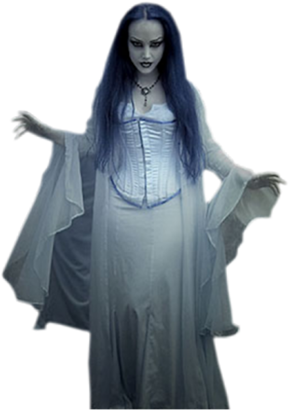 Ethereal_ Blue_ Ghostly_ Figure.png PNG