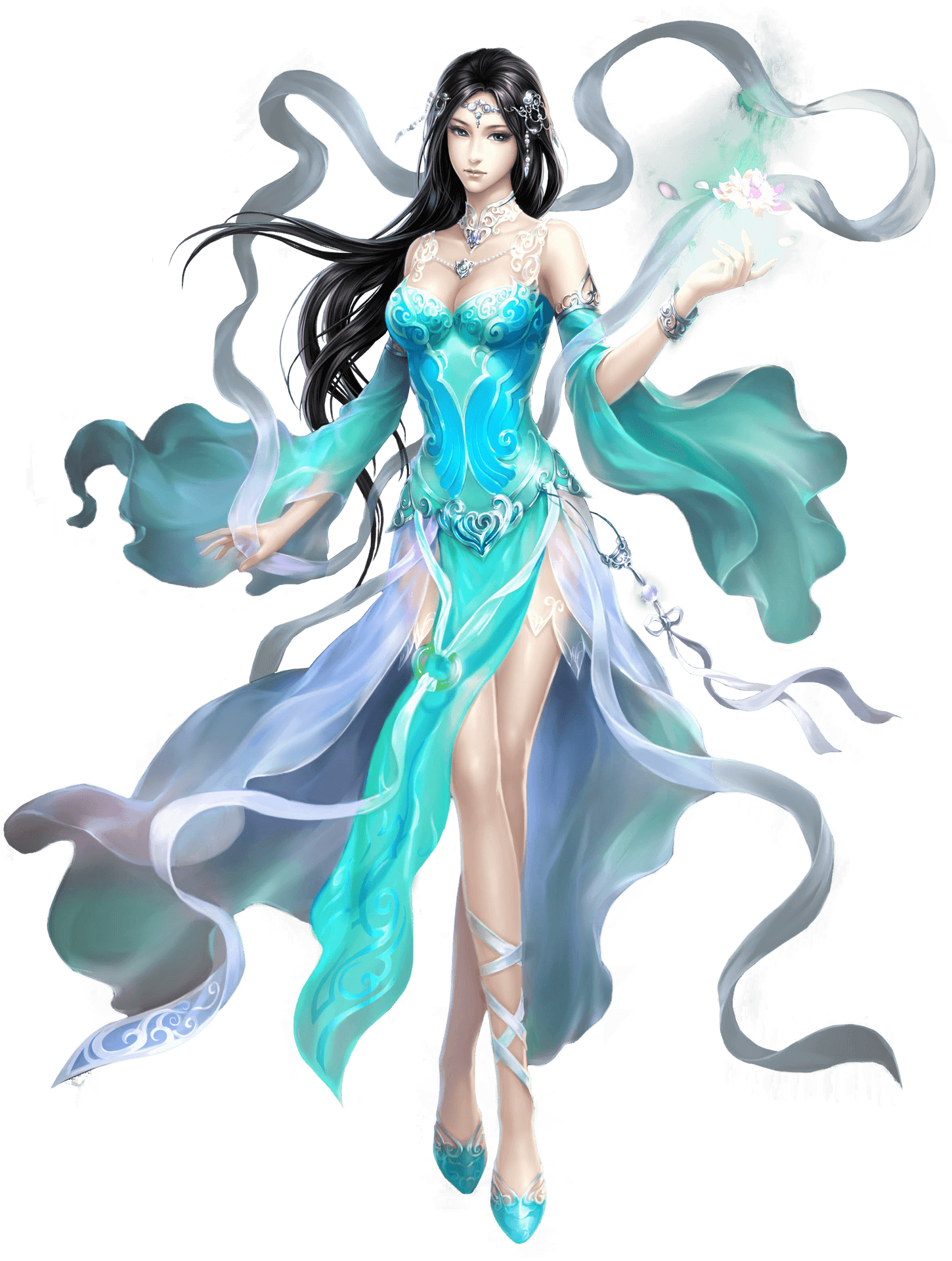 Ethereal_ Fantasy_ Figure PNG