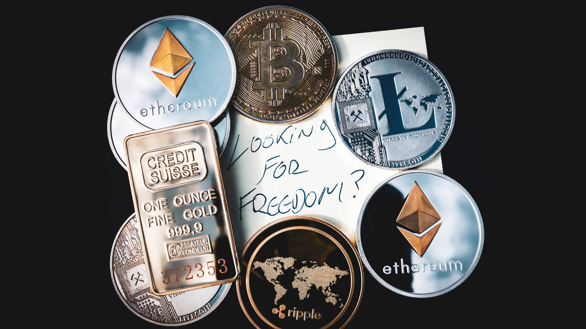 Ethereum Financial Freedom Wallpaper