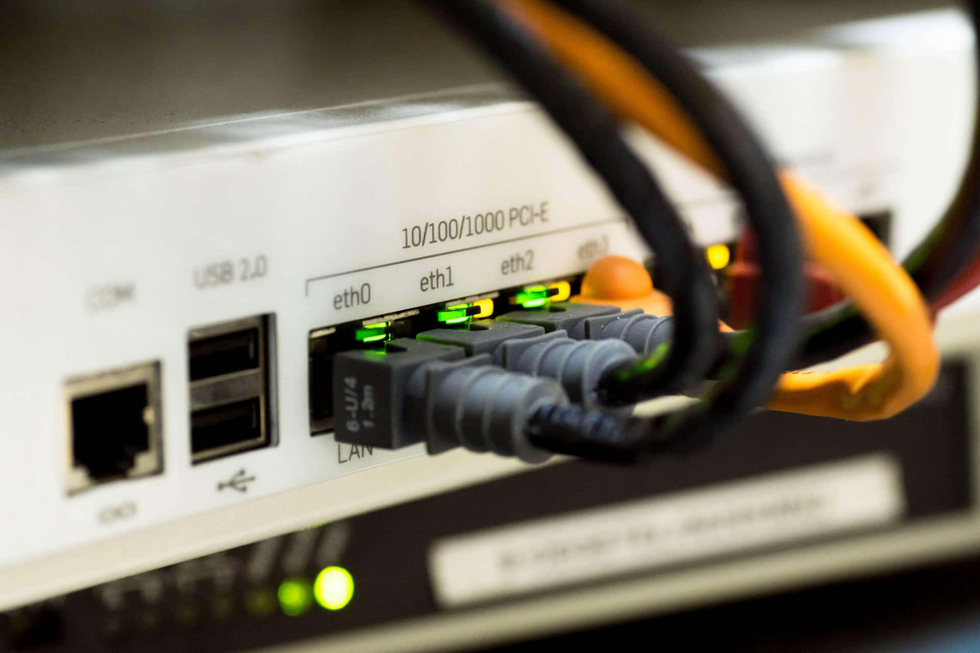 Conectandodispositivos Con Ethernet Fondo de pantalla