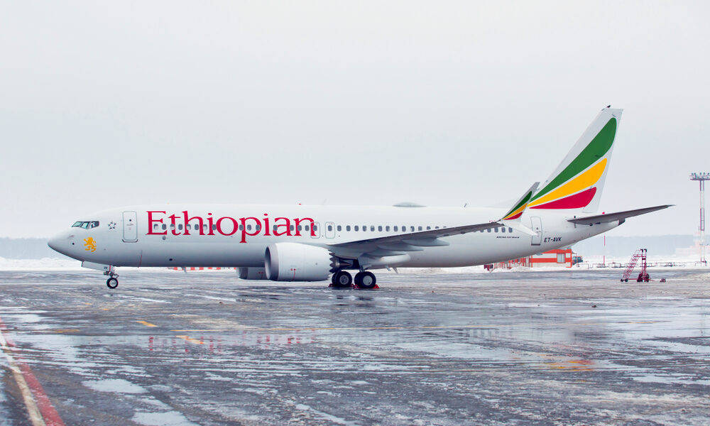 Ethiopian Airlines Plane Wallpaper