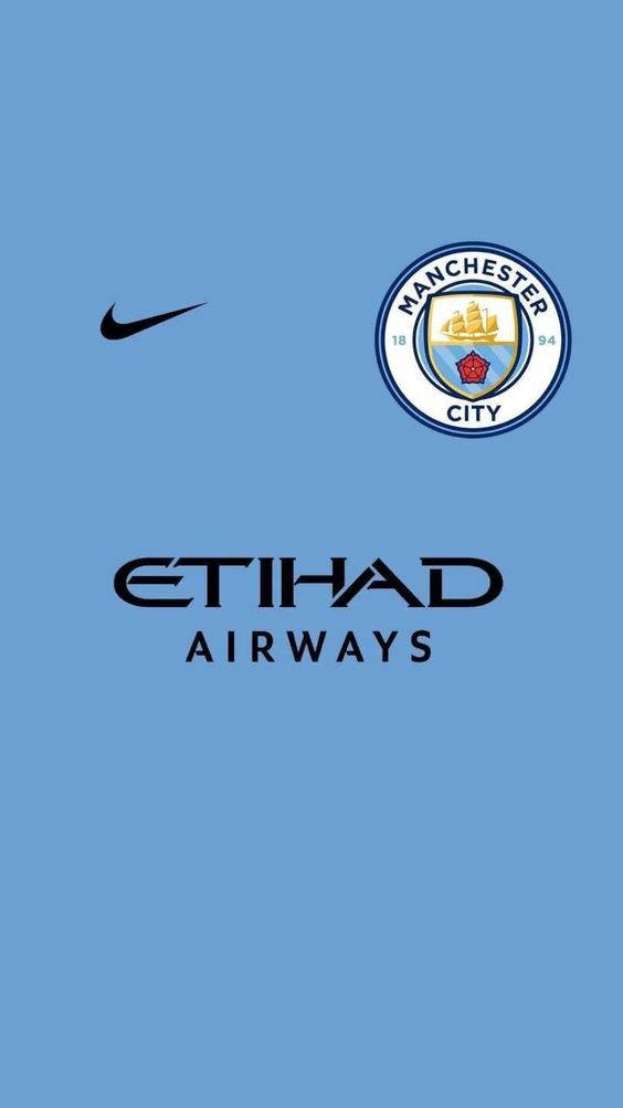 Etihad Airways Manchester City Logo Background