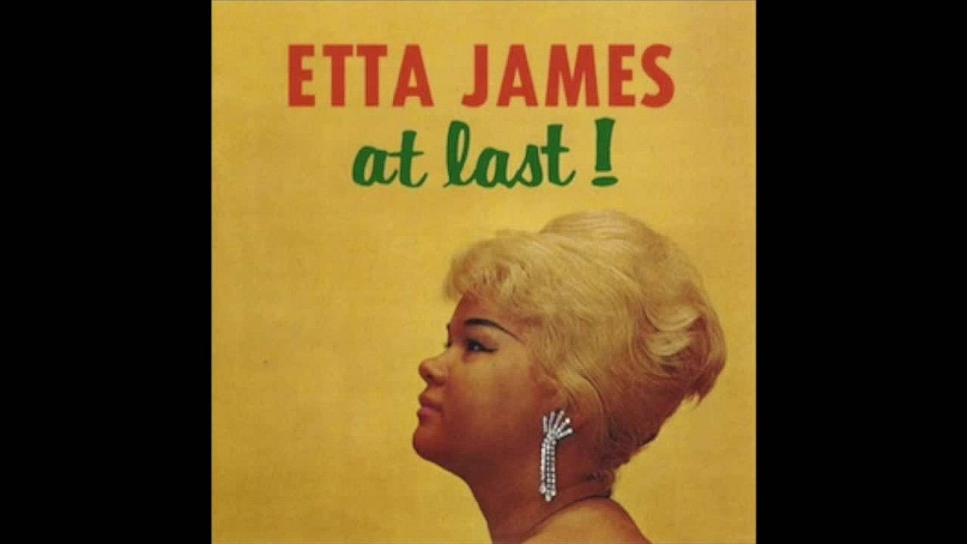 Etta James At Last Sang Cover - Skygge af sin glans på dine vægge Wallpaper