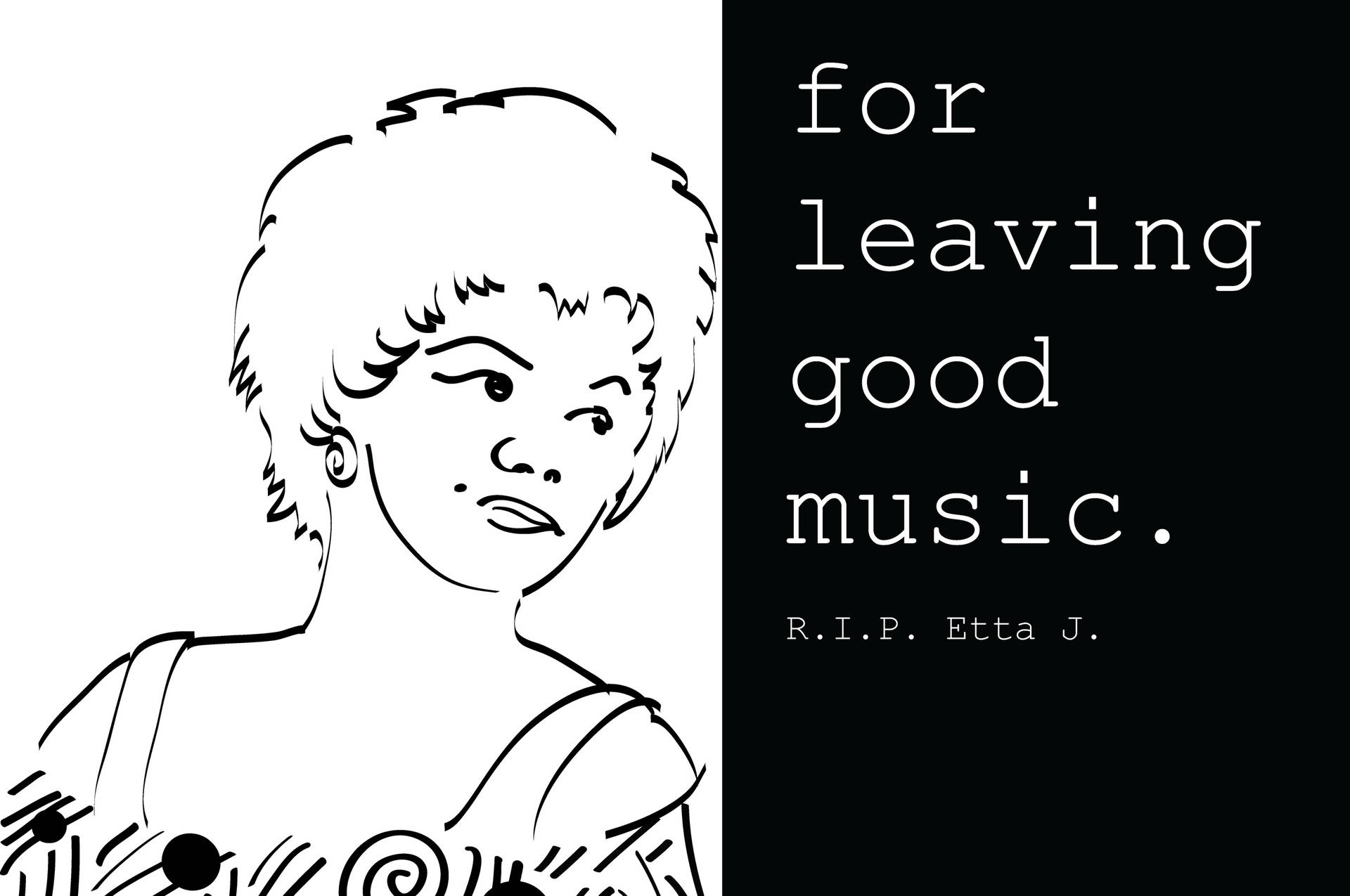 Etta James For Leaving Good Music Wallpaper