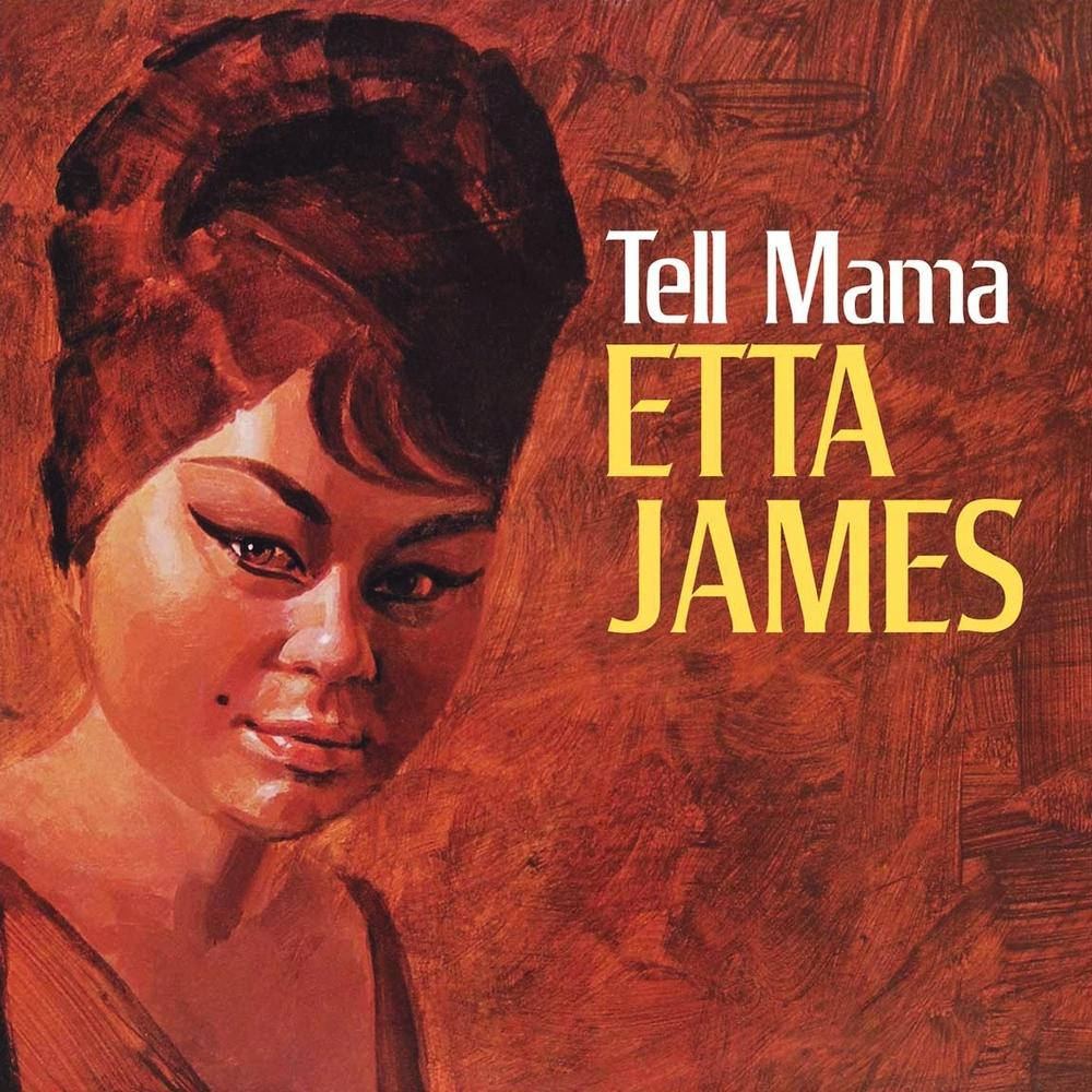 Album Coveret af Etta James' Tell Mama som baggrundsbillede Wallpaper