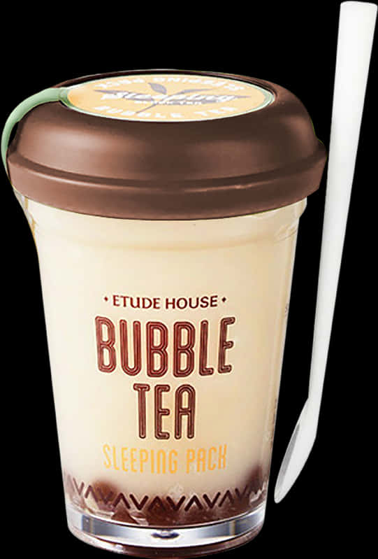 Etude House Bubble Tea Sleeping Pack PNG