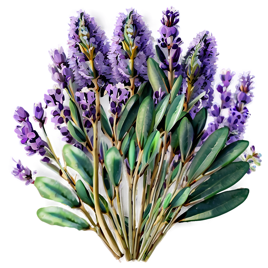 Eucalyptus And Lavender Png 05242024 PNG