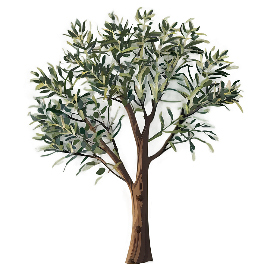 Eucalyptus Tree Silhouette Png Plf21 PNG