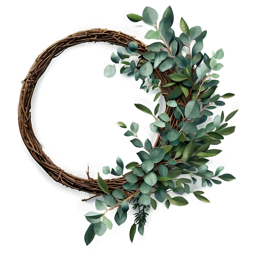 Eucalyptus Wreath Png Jwd PNG