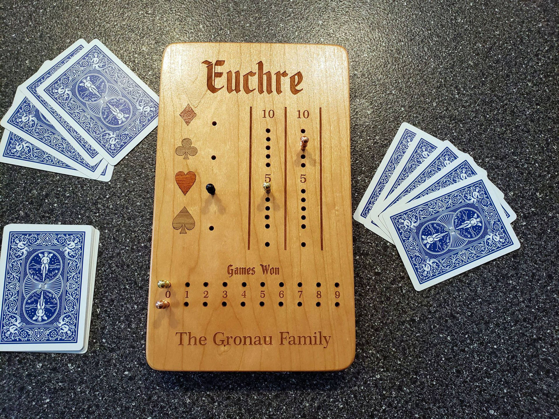 Euchre Card Game Set Wallpaper