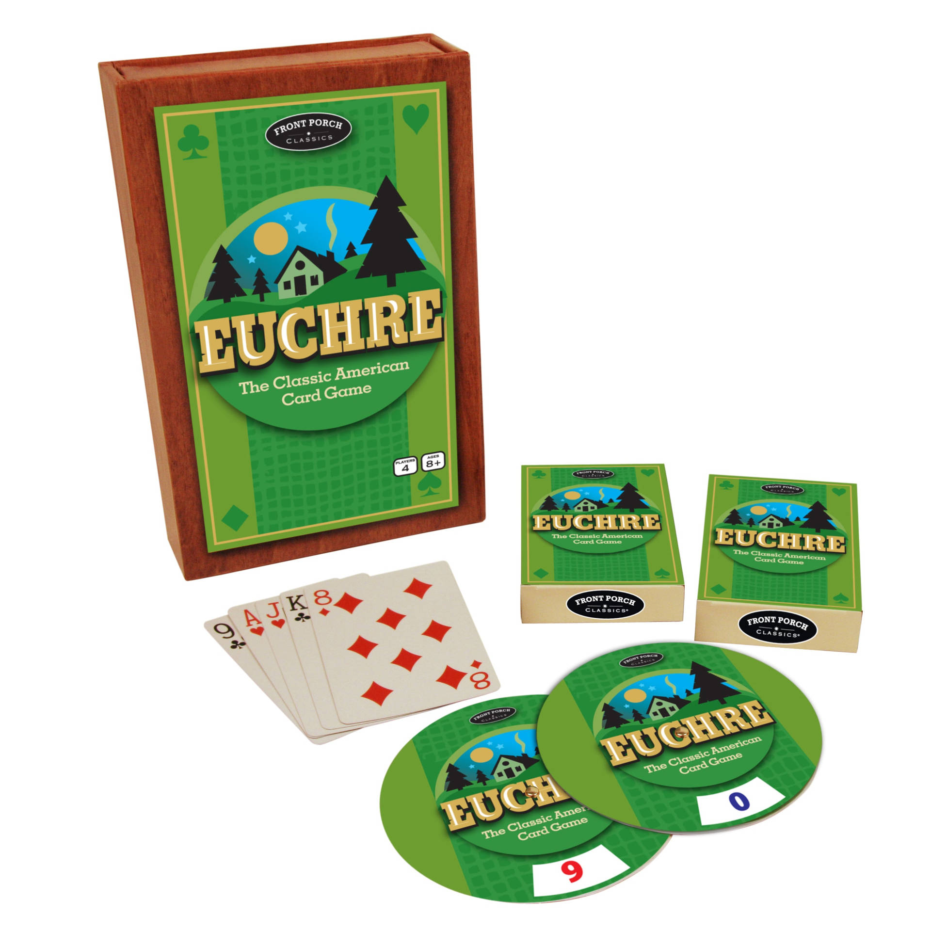 Euchre Playing Cards Set Wallpaper
