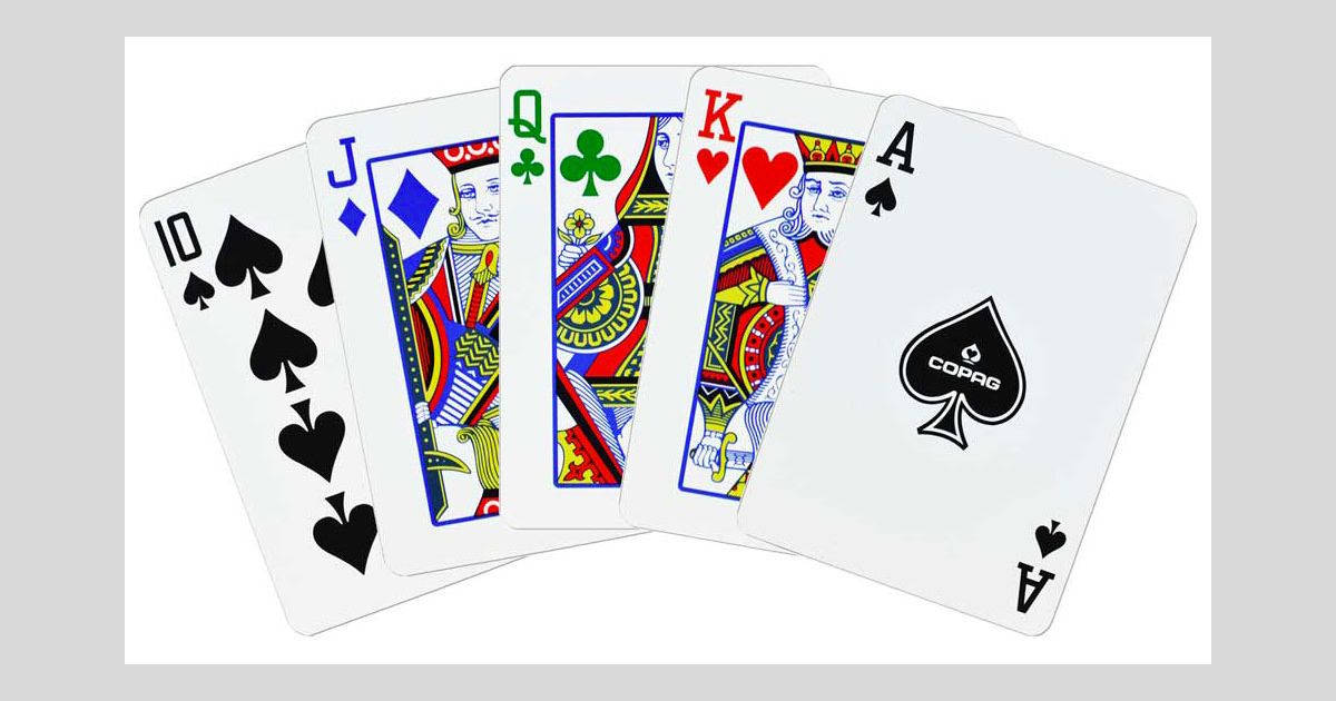 Euchrespelkort Sprids (as A Wallpaper Design With Images Of Euchre Playing Cards) Wallpaper