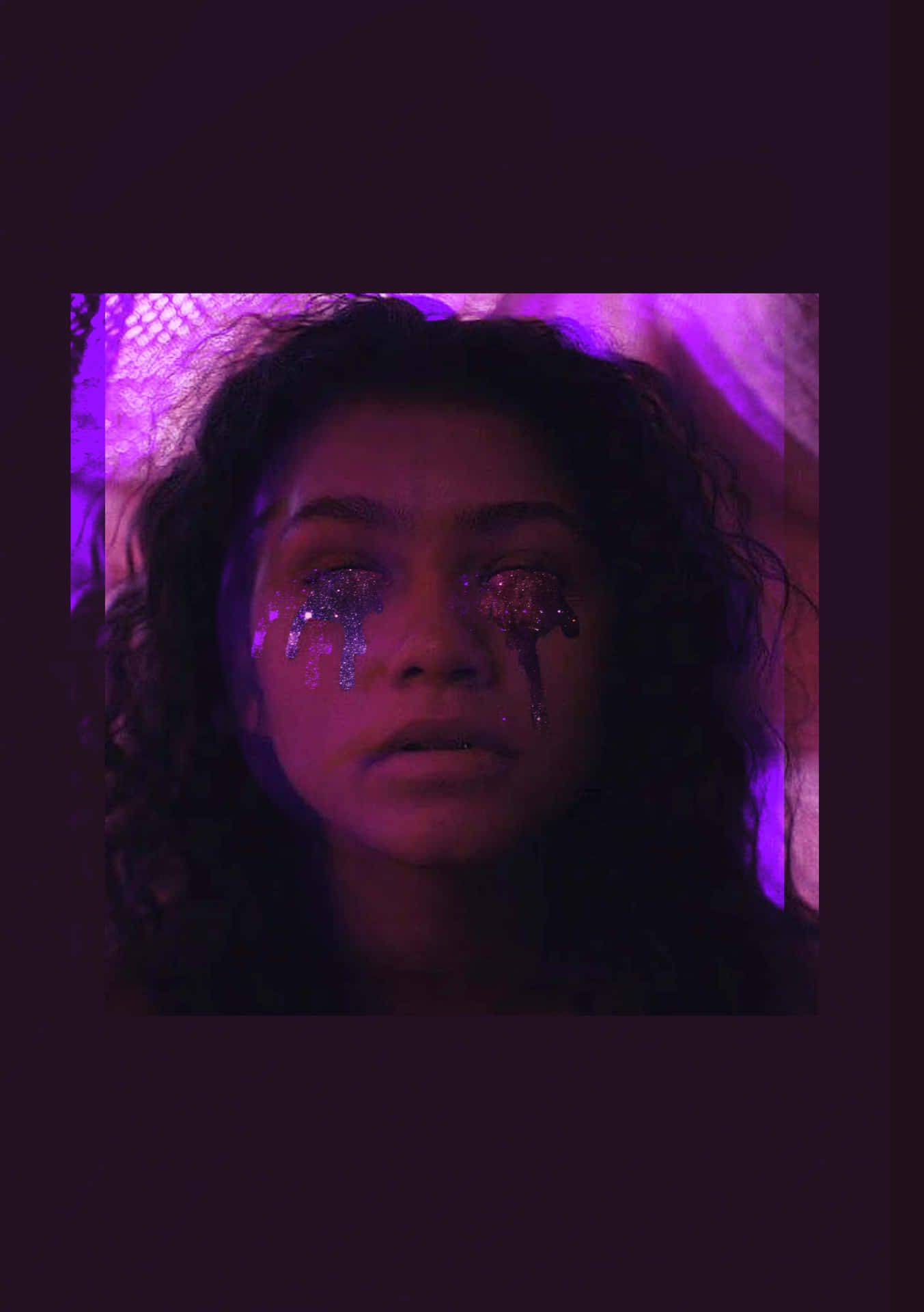 Blurred Euphoria Hbo Iphone With Rue Wallpaper
