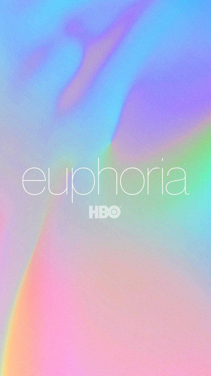 Euphoria Psychedelic Rainbow Wallpaper