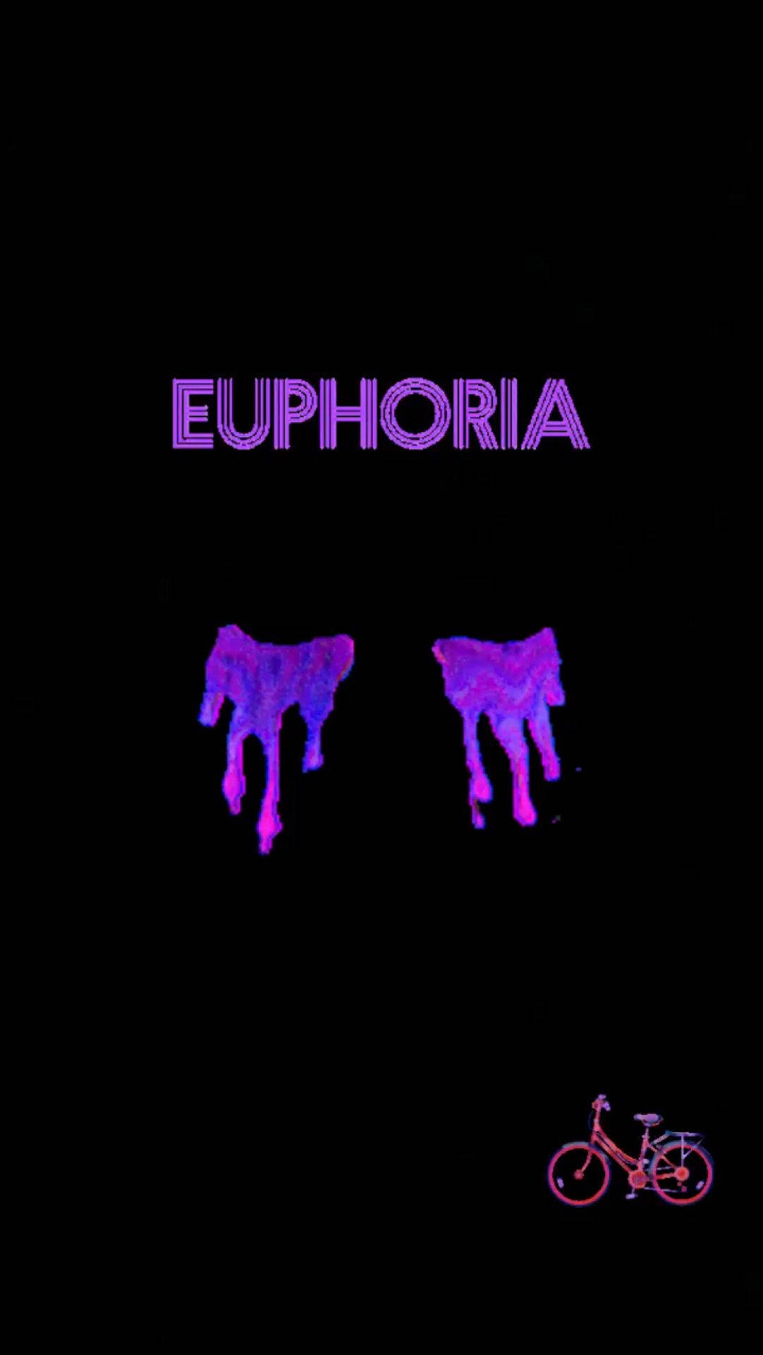 Euphoria Purple Tears Wallpaper